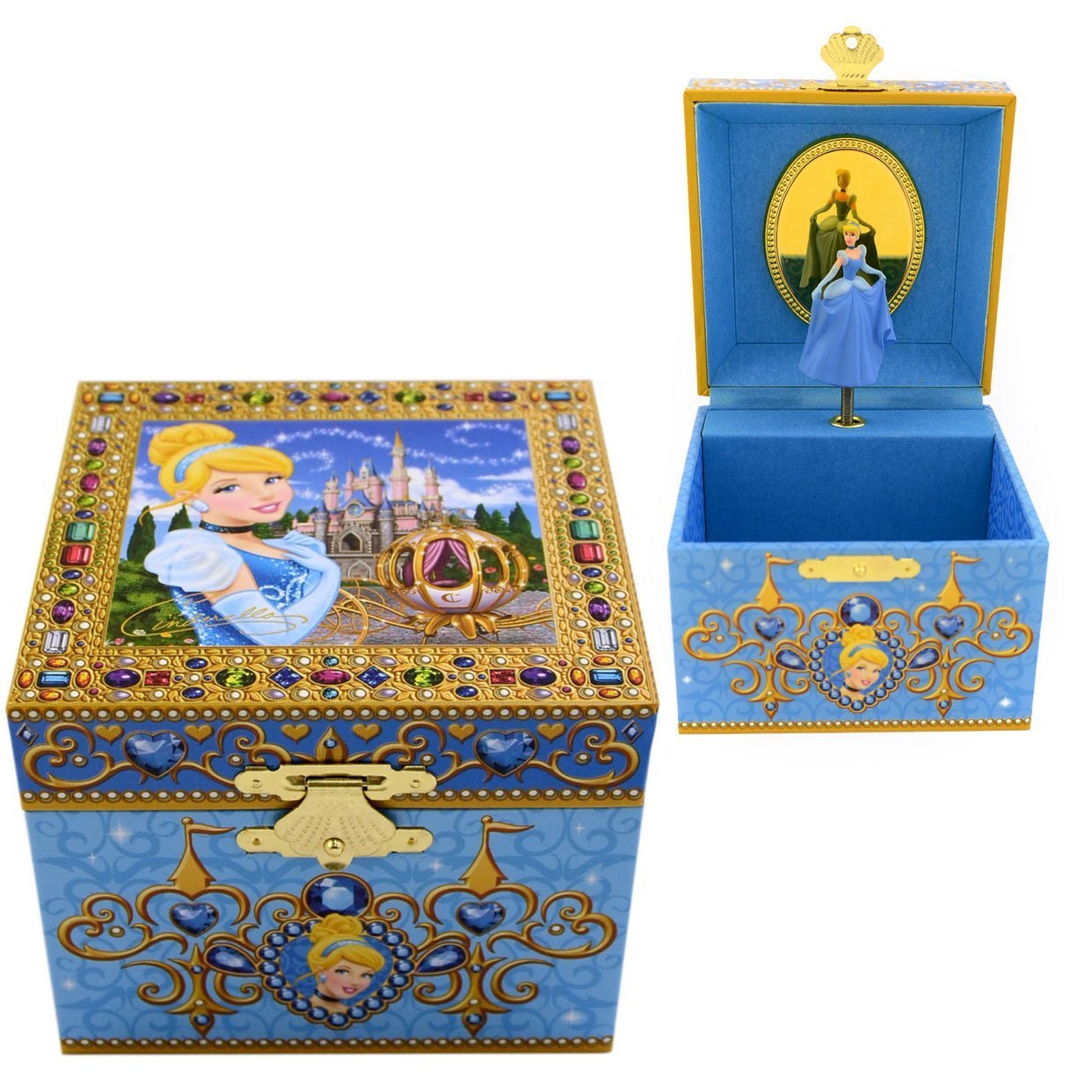 Disney Parks Exclusive Cinderella Musical Jewelry Box by Disney